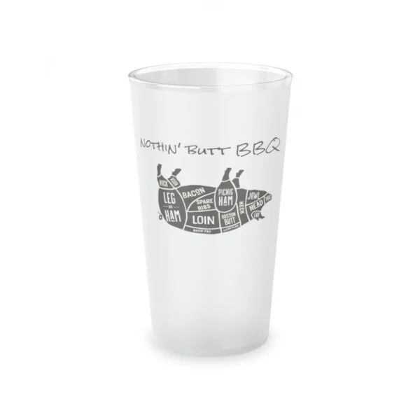 Nothin' Butt BBQ Pint Glass - Image 2