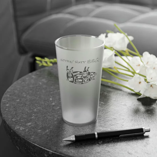 Nothin' Butt BBQ Pint Glass - Image 6